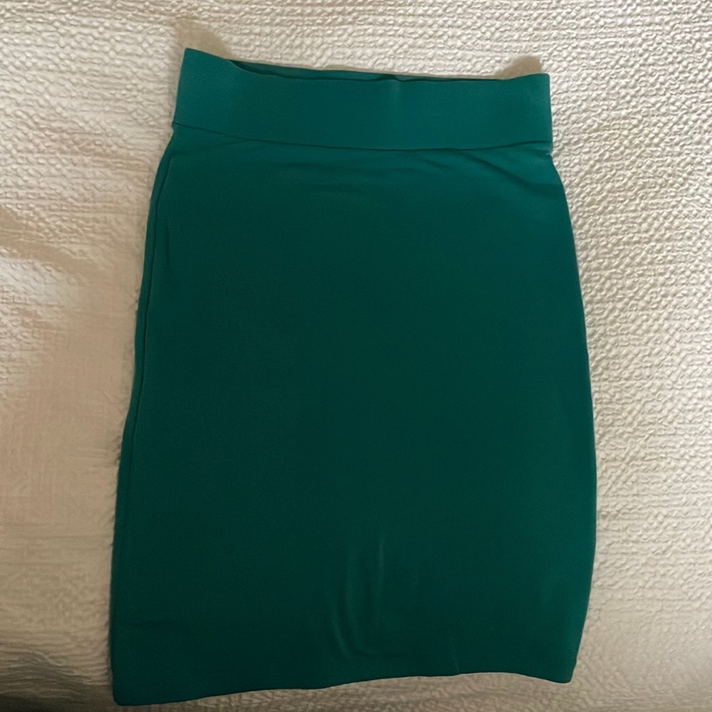 Teal skirt